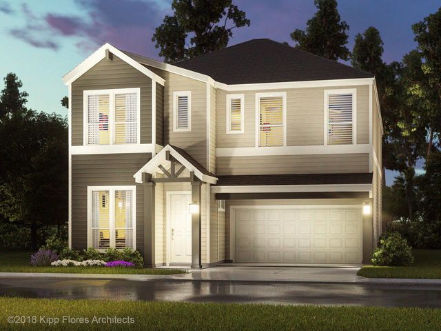 The Sanctuary (2518) Plan in Spring Brook Village - Patio Home Collection, Houston, TX 77080