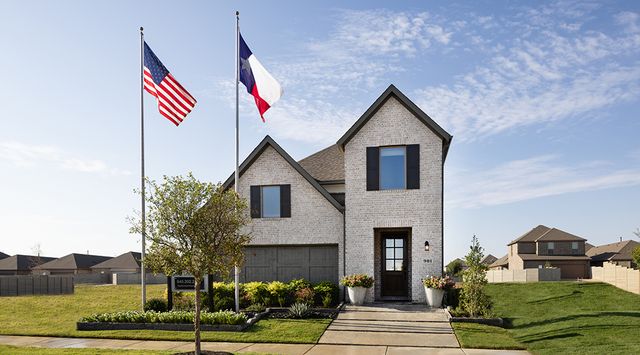 Newport Plan in The Retreat at Harvest, Argyle, TX 76226