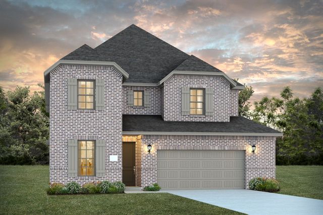 Marseille Plan in Painted Tree - South, McKinney, TX 75071