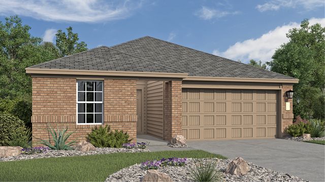 Roffee Plan in Sage Meadows : Barrington Collection, Saint Hedwig, TX 78152