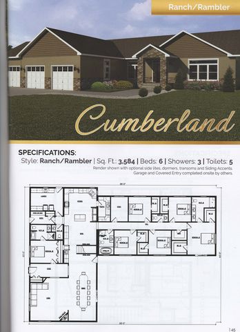 Cumberland Plan in Iseman Homes Kearney Branch, Kearney, NE 68848