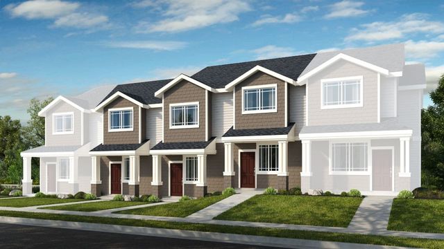 Adelaide Plan in Bethany Crossing Townhomes, Portland, OR 97229