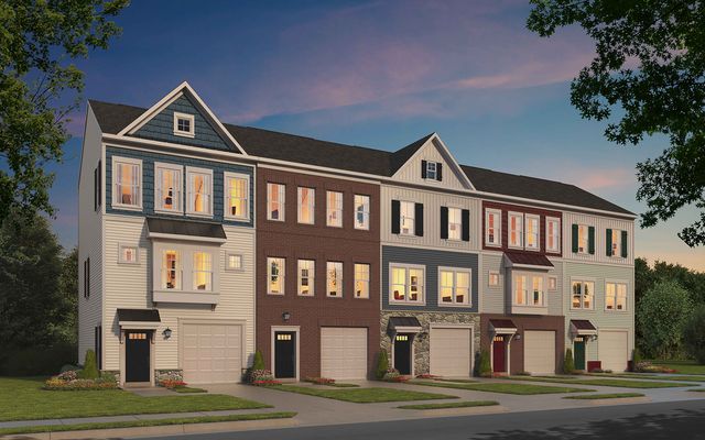 Skyline Plan in Townhome Collection at Snowden Bridge, Stephenson, VA 22656