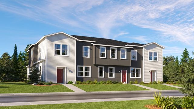 Endeavor Plan in Stonehill : Townhome Collection, Liberty Lake, WA 99019