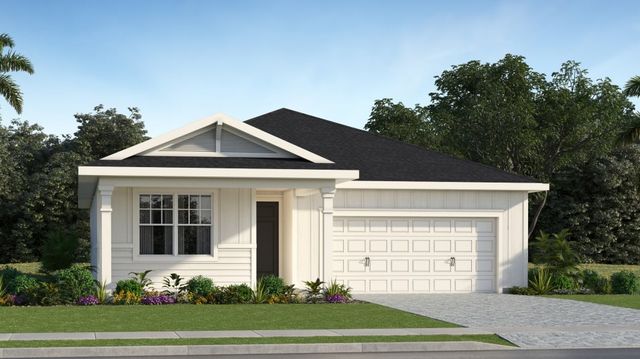 Camellia Plan in Edgewood at Everlands : Edgewood, Palm Bay, FL 32907