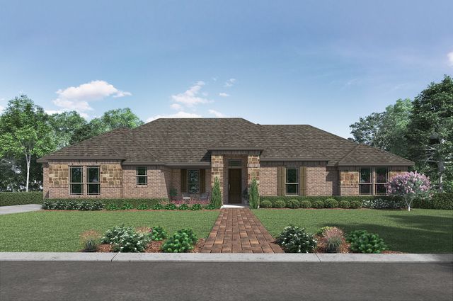 The Colonial Plan in Bison Meadow, Waxahachie, TX 75165