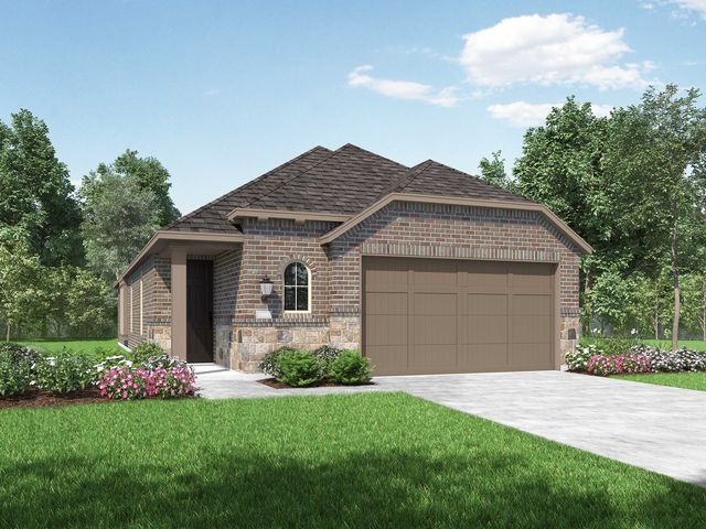 Plan Corby in Harvest Green: 40ft. lots, Richmond, TX 77406