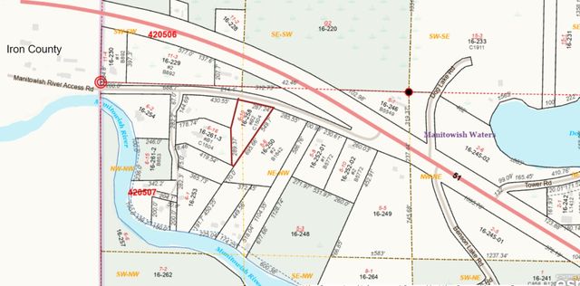LOT On Manitowish Rvr Access Rd, Manitowish Waters, WI 54545