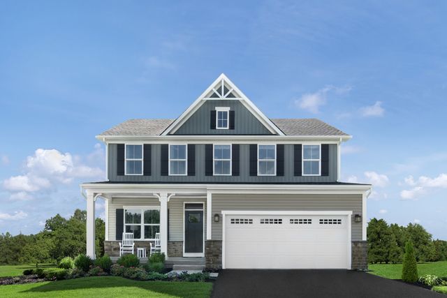 Cambridge with Basement Plan in Heritage Groves at Grande Reserve, Yorkville, IL 60560