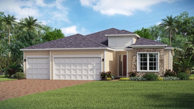 PRINCETON Plan in Tributary : Lakeview at Tributary 60's, Yulee, FL 32097