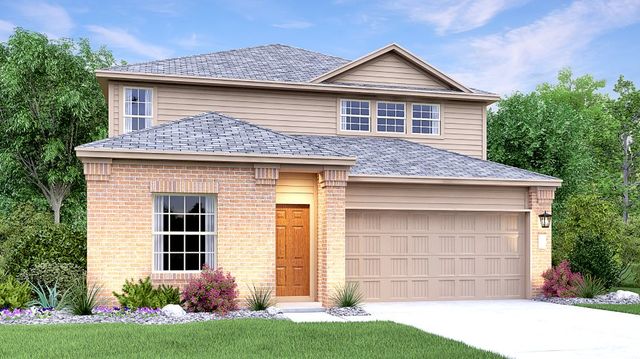 Brock Plan in Cotton Brook : Claremont Collection, Hutto, TX 78634
