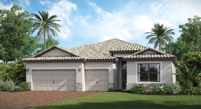 Tivoli Plan in Lorraine Lakes at Lakewood Ranch : Manor Homes, Lakewood Ranch, FL 34211