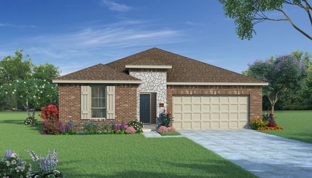 Concord II Plan in Burgess Meadows 50s, Cleburne, TX 76031