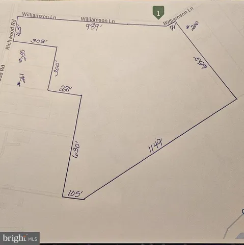 1 Richwood road and Williamson Lane, Mullica Hill, NJ 08062