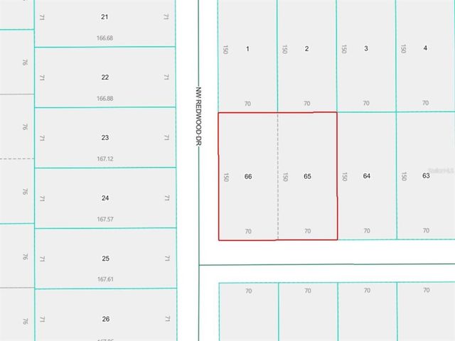 Lots 65 & 66 Nw Banyan Ln #65, Dunnellon, FL 34431