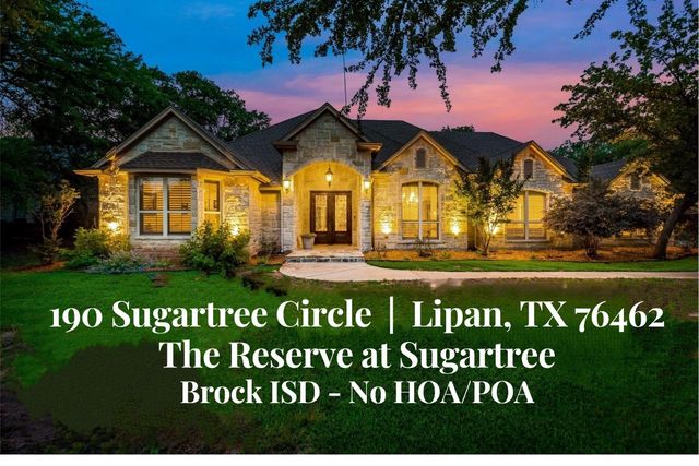 190 Sugartree Cir, Lipan, TX 76462