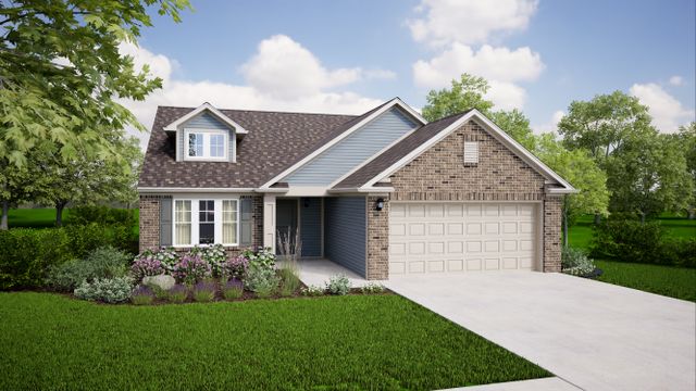 Bradford Plan in Trails at Grassy Creek, Indianapolis, IN 46229