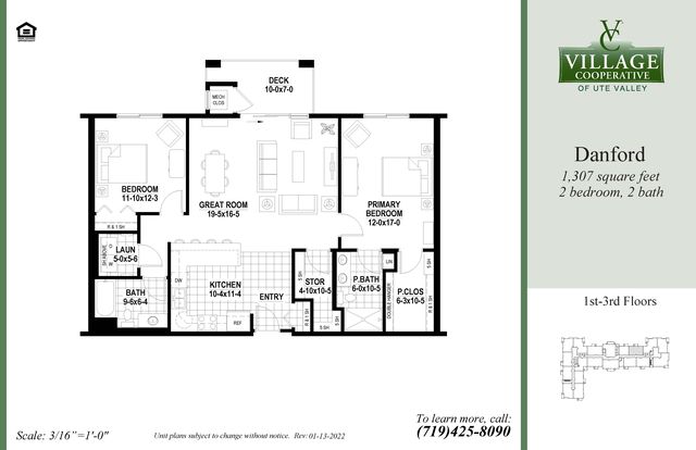 Danford Plan in Village Cooperative of Ute Valley (Active Adults 55+), Colorado Springs, CO 80919