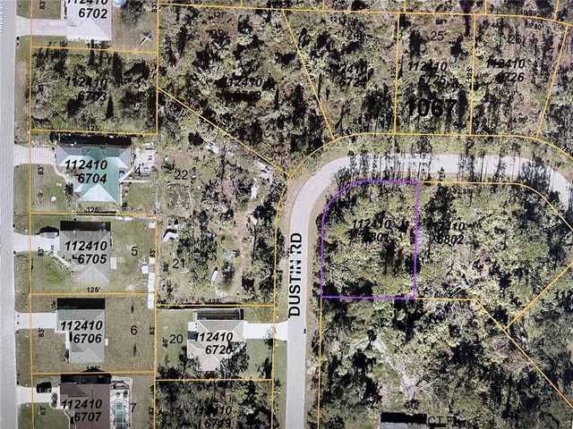 Lot 1 Dustin Rd, North Pt, FL 34288