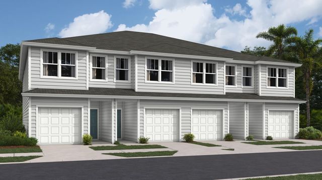 JADE Plan in Holly Cove Townhomes, Orange Park, FL 32073