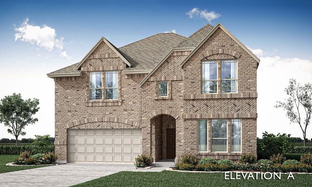 Rose III Plan in Hulen Trails, Crowley, TX 76036