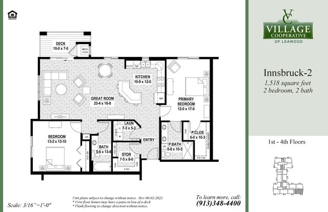 Innsbruck-2 Plan in Village Cooperative of Leawood (Active Adults 55+), Overland Park, KS 66213