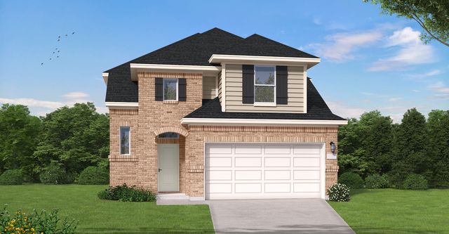 Weimar Plan in Grand Central Park, Conroe, TX 77304