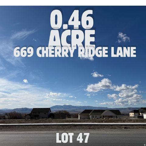 669 N  Cherry Ridge Ln, Richmond, UT 84333
