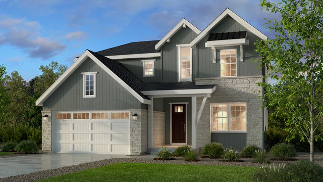 The Evergreen Plan in The Reserve at Looking Glass City Collection, Parker, CO 80134