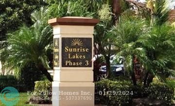 9141 Sunrise Lakes Blvd #119, Sunrise, FL 33322