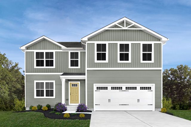 Elder with Included Basement Plan in Woodlands at Morrow, Morrow, OH 45152