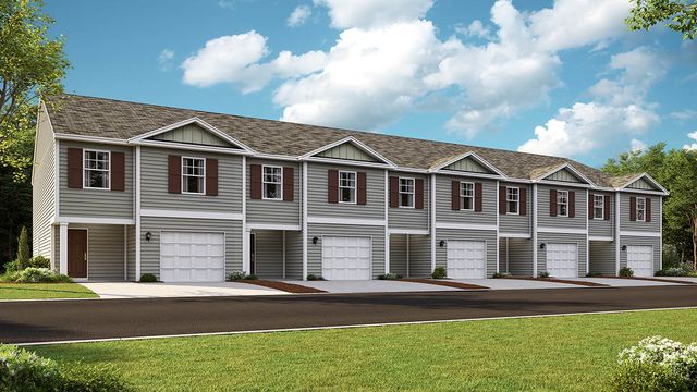 Mitchell Townhome Plan in Birdwell Place Townhomes, Kingsport, TN 37664