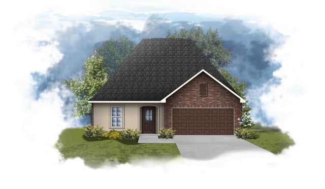 Norris IV A Plan in Caneview Estates, Youngsville, LA 70592