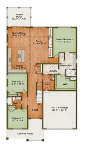 2239 Plan in Wendell Falls, Wendell, NC 27591