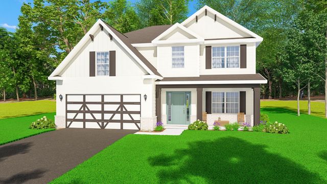 Camden II Plan in Parkside Estates, Sharpsburg, GA 30277