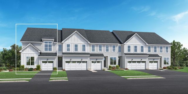 Boxley Plan in The Townhomes at Van Wyck Mews, Fishkill, NY 12524