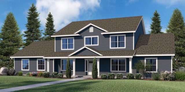 The Mt. Rainier - Build On Your Land Plan in Eastern Idaho - Build On Your Own Land - Design Center, Idaho Falls, ID 83402