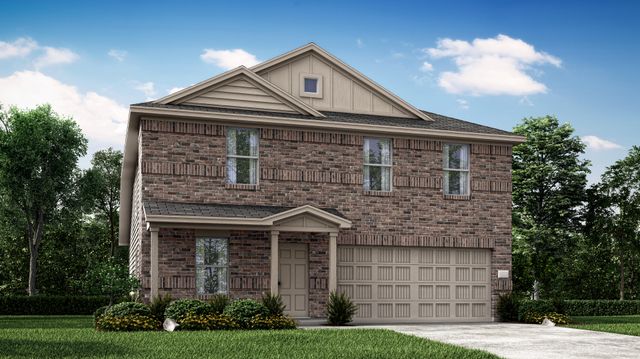 Willowford II Plan in Falcon Heights : Watermill Collection, Forney, TX 75126