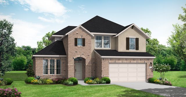 Brookshire Plan in Parkside On The River, Georgetown, TX 78628