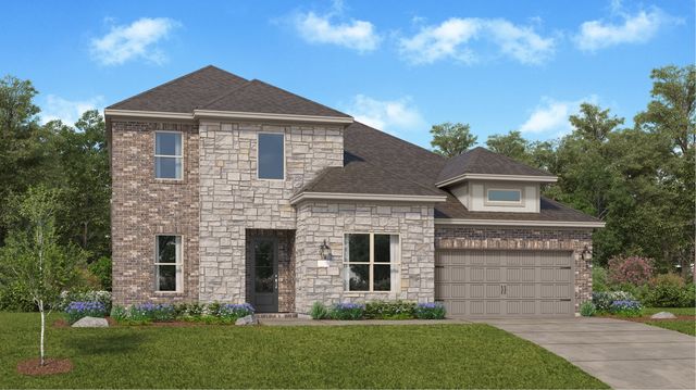 Pikes Plan in The Highlands : Pinnacle Collection, Porter, TX 77365