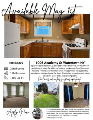 1006 Academy St   #1, Watertown, NY 13601