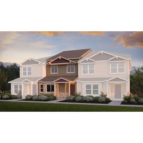 The Waterford Plan in The Townes at Chapel Heights, Colorado Springs, CO 80916