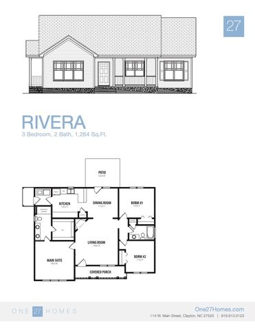 Rivera Plan in Mill Stream, Selma, NC 27576