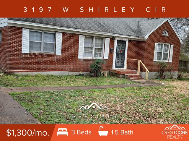 3197 W  Shirley Cir, Memphis, TN 38127