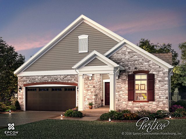 Portico Plan in The Courtyards at Deer Run, Chillicothe, OH 45601