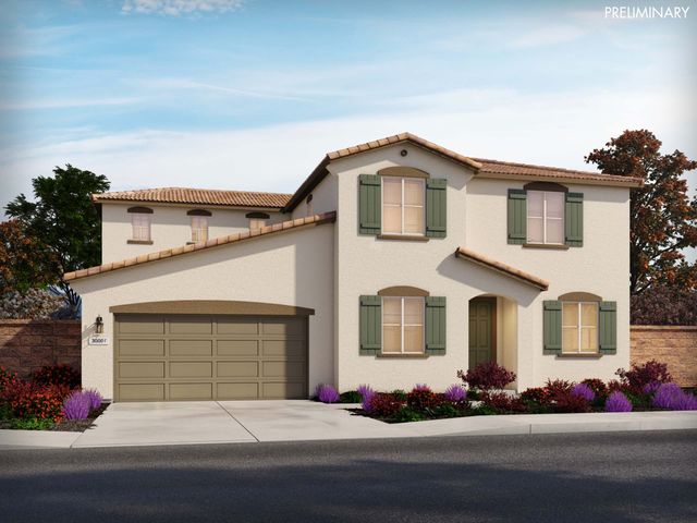 Residence 2 Plan in Holly at The Fairways, Beaumont, CA 92223