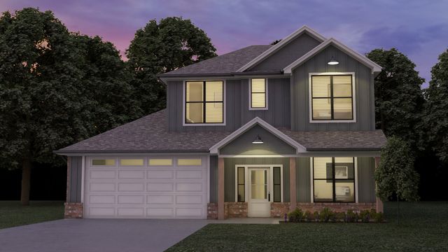 1735 2-Story Plan in New Home Living at Medina, Tyler, TX 75701
