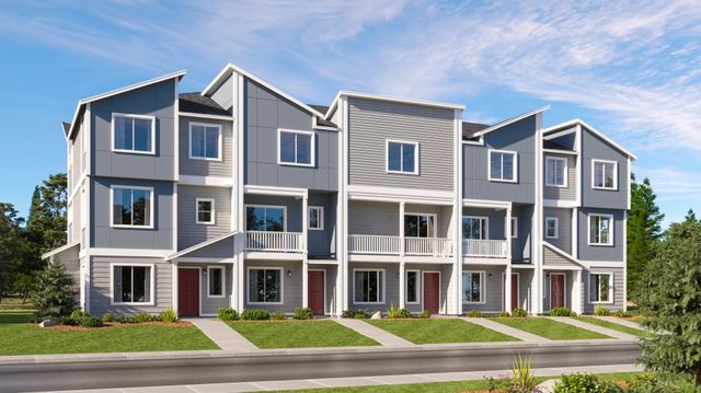 Yarrow Plan in Campus Reserve Townhomes, Olympia, WA 98516