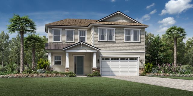 Edgeport by Toll Brothers Plan in Nocatee, Ponte Vedra, FL 32081