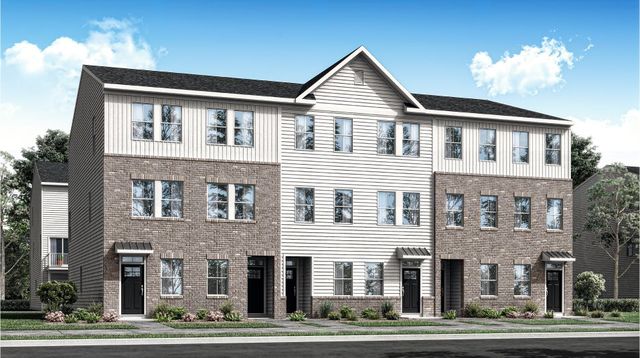Piper Plan in River Pointe : River Pointe Contemporary Townhomes, Bridgeport, PA 19405